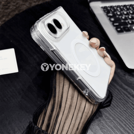 iPhone üçin Magsafe transparent magnitli goraýjy funda