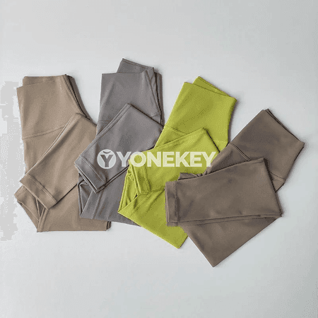 Zenanlar üçin ýokary belli ýeňil sport leggins, dem alýan