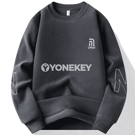 Erkekler üçin ýyly fleece hoodili switer, gündelik köýnek