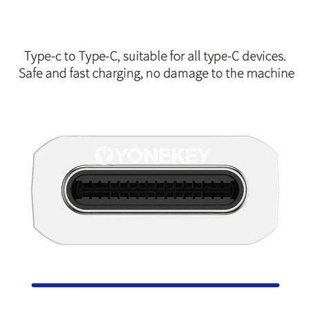 Samsung üçin PD3.0 45W çalt zarýad USB Type-C kabeli