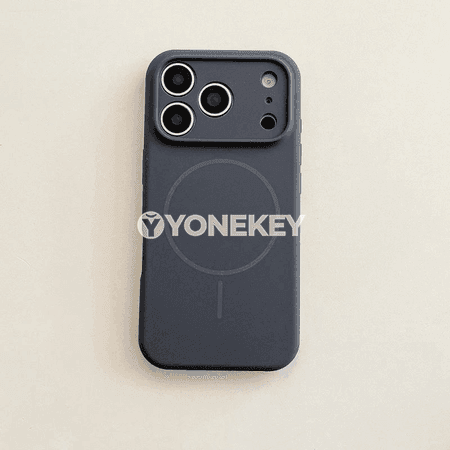 iPhone üçin lýuks suwuk silikon telefon gaby, magnitli