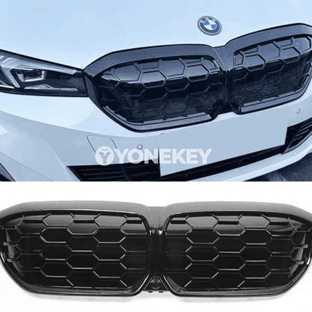 "BMW i3" modelli maşynlar üçin gara reňkli radiator tory.