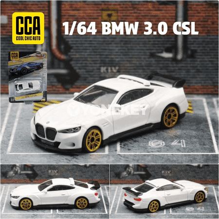 BMW 3.0 CSL metal ulag modeli, 1:64, çagalar üçin