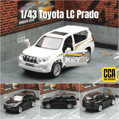Toyota Land Cruiser Prado 1:43 metal model awtoulag oýunjagy