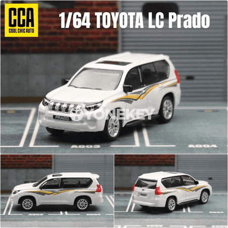 TOYOTA Prado 1:64 metal model awtoulag, kolleksiýa üçin