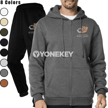 Erkekler üçin güýz-gyş sport toplum, fleesli kapüşonly 2 bölek set
