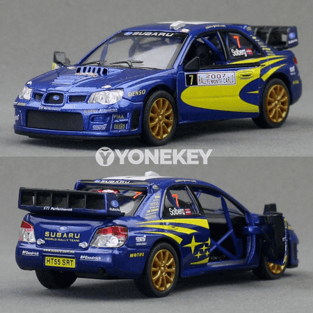 KiNSMART Subaru Impreza WRC 1:36 metal model awtoulagy