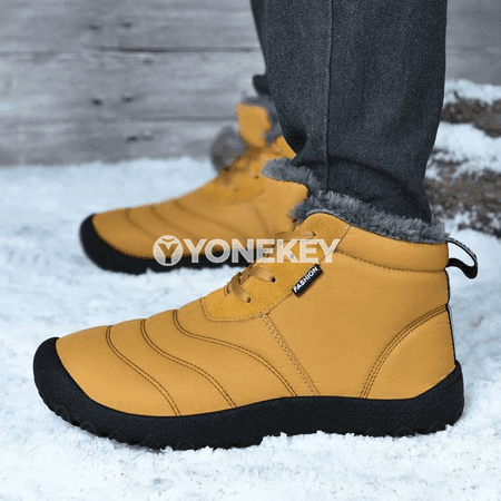 Gyş üçin erkekleriň ýyly botas ädikleri, şnurly, rahat