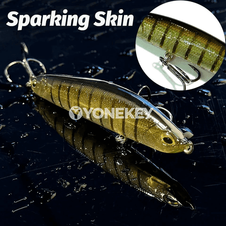 Suwa çökýän Pencil Lure balyk tutuş emeli, 9.5g/13.5g/19g