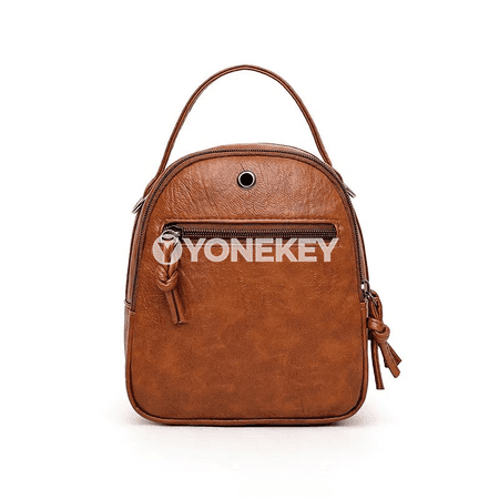 Zenanlar üçin vintage egin sumkasy, kiçi PU deri, syýahat üçin