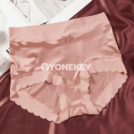 Aýal-gyzlar üçin ýokary hilli satin içki balak, orta bel, M-XL