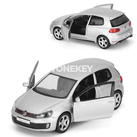 Volkswagen Golf GTI 1:36 metal model awtoulag, açylýan gapylar