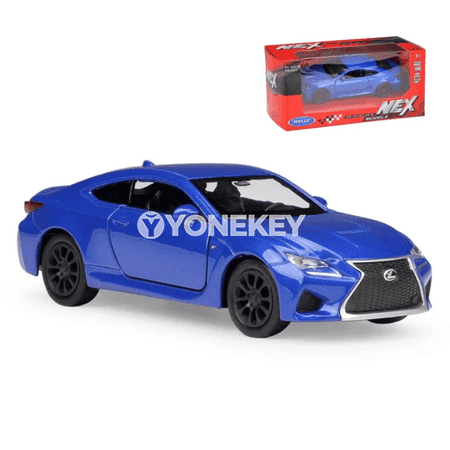 Lexus RC F Sport Coupe 1:38 metal pull-back awtoulag modeli