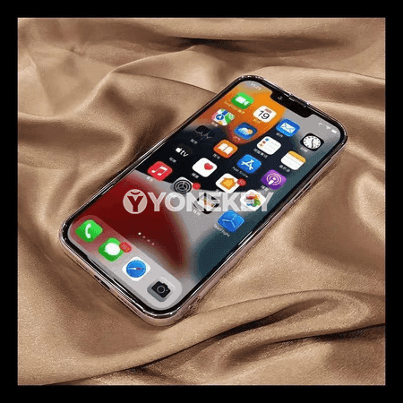 iPhone üçin silikon örtük, şokdan goraýan, açyk we ýeňil