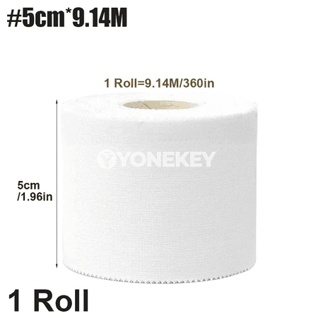 Sport üçin gorag lenta rulony, gara, 1 roll