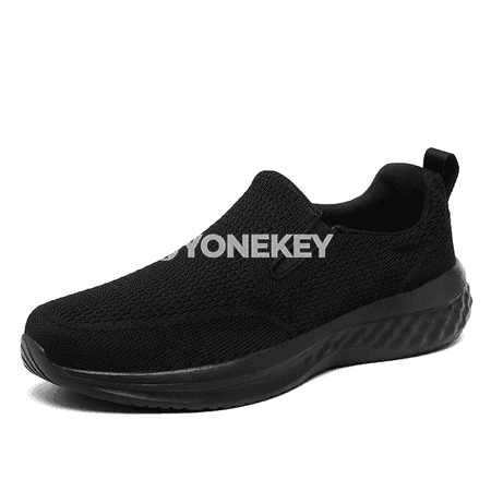 Erkekler üçin ýeňil, dem alýan slip-on gündelik köwüş