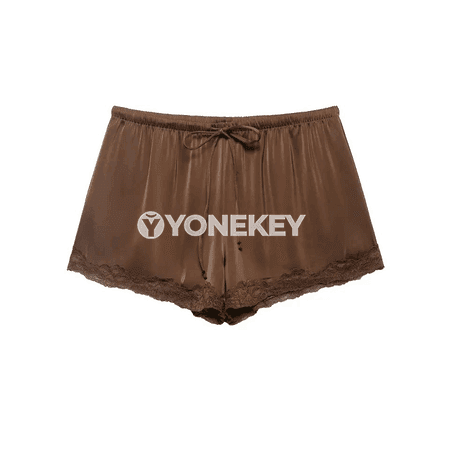 Zenanlar üçin dantelli ýokary belli tomusky şortik, rahat we moda