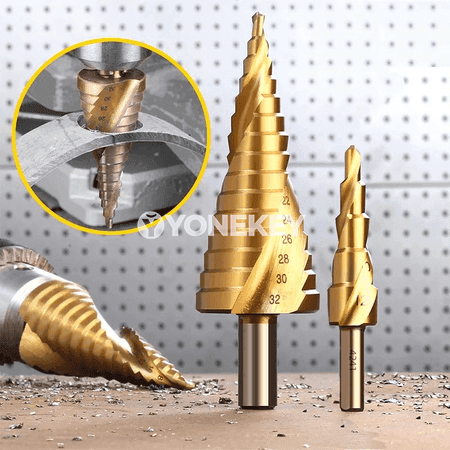 3 bölek HSS spiral buraw uçlar toplumy, metal we agaç üçin