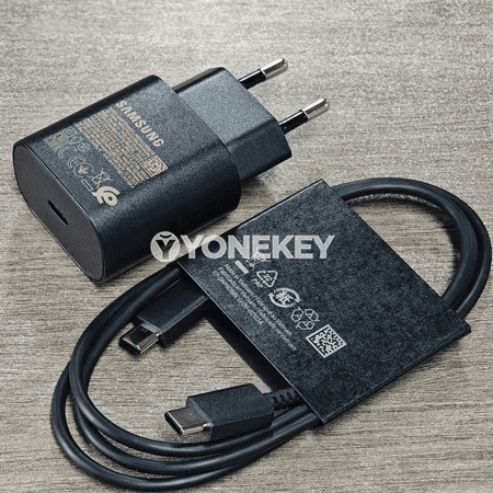 Samsung 25W çalt zarýad beriji adapter, Galaxy üçin