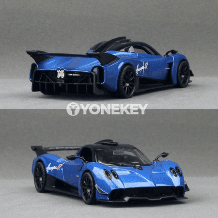 Pagani Huayra R 1:32 metal awtoulag modeli, sesli yşykly