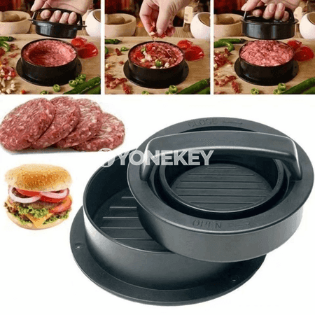 Et görnüşli burger taýýarlagjy, ýelmeşmeýän hamburger pressi