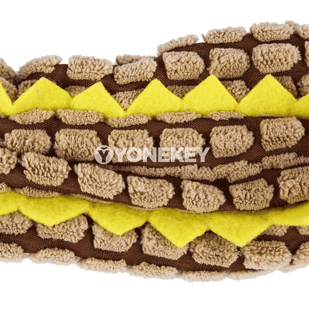 Itiň sesi çykýan ýumşak krokodil oýunjagy, doldurylmaýan