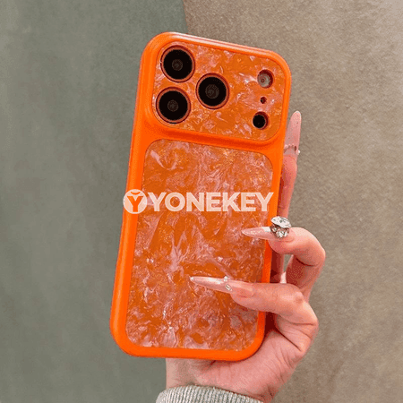 iPhone üçin akril şokdan goraýjy Candy görnüşli örtük