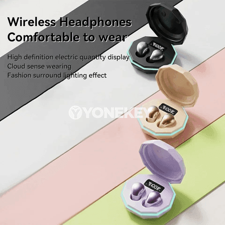 Bluetooth TWS gulak içi nausnikler, uzyn batareýaly, mikrofonly
