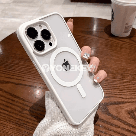 iPhone üçin MagSafe açyk magnitli gorag gapagy