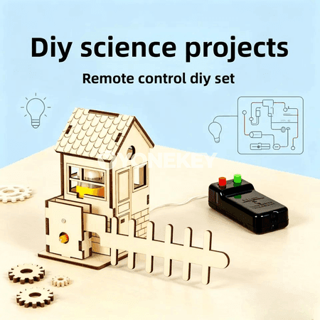 Uzakdan dolandyrylýan DIY ylmy toplum, bilim beriji gurluşyk oýnawaç