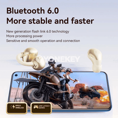 Bluetooth simsiz gulakly nauşnikler, telefon we oýun üçin