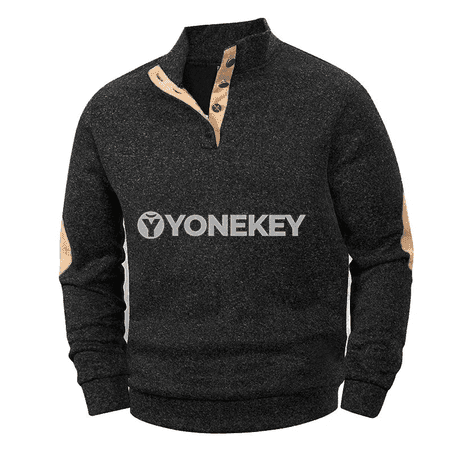 Erkekler üçin uzyn ýeňli gündelik sweatshirt, ýeňil we dem alýan