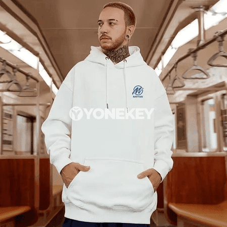 Erkekler üçin gyş- güýz kapýuşonly switeri, aýy şekilli çaply, M-8XL