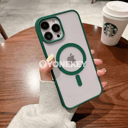 iPhone üçin MagSafe açyk magnitli gorag gapagy
