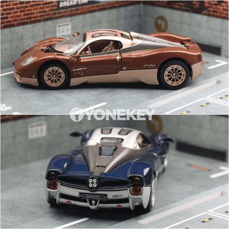 Pagani Utopia 1:32 metal awto modeli, ýagtylykly we sesli