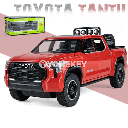 TOYOTA Tundra 1:24 metal model awtoulag, sesli-yşykly, çekişli