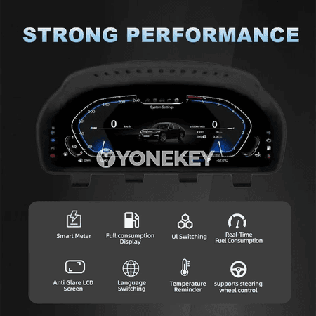 BMW üçin sanly instrument paneli we dashboard klasteri