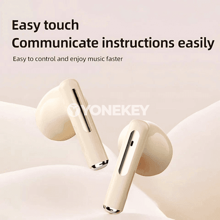 Bluetooth 5.4 simsiz nausnikler, LED displeýli, suw geçirmeýän
