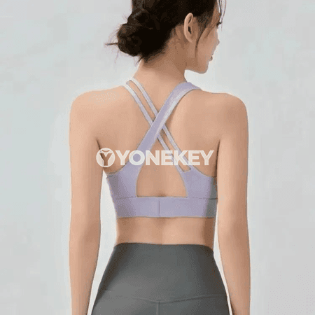 Zenanlar üçin çalt gurýan sport bra — ýoga, fitnes we pilates üçin