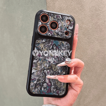iPhone üçin akril şokdan goraýjy Candy görnüşli örtük