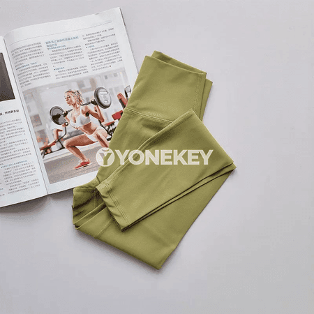 Zenanlar üçin ýokary billi sport leggins – ýumşak, dem alýan, elastik