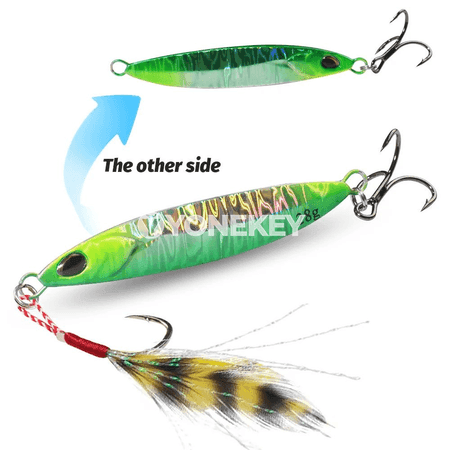 Metal jig lure 10 g / 22 g / 28 g balyk tutmak üçin
