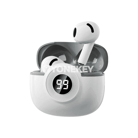 TWS simsiz Bluetooth oýun nauşnigi, mikrofonly, güýçli bas