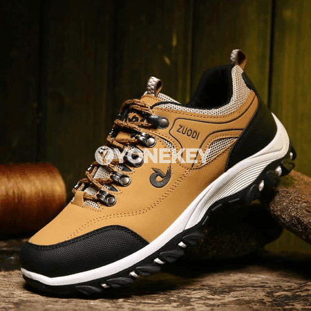 Erkekler üçin dem alýan suw geçirmeýän trekking aýakgaplary, açyk meýdan üçin