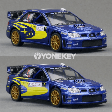 KiNSMART Subaru Impreza WRC 1:36 metal model awtoulagy