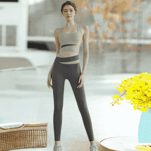 Gyzlar üçin niýetlenen komplekt fitnes eşik