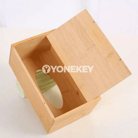 Agaçdan serwet gutusy, döwrebap minimalist dizaýn