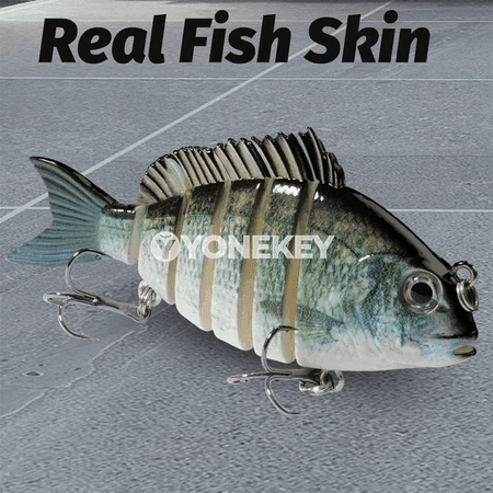 16,5 g 8 sm Swimbait balyk tutmak üçin ýumşak däl lure