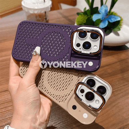 iPhone üçin Magsafe magnitli kamera daýanjy gaby