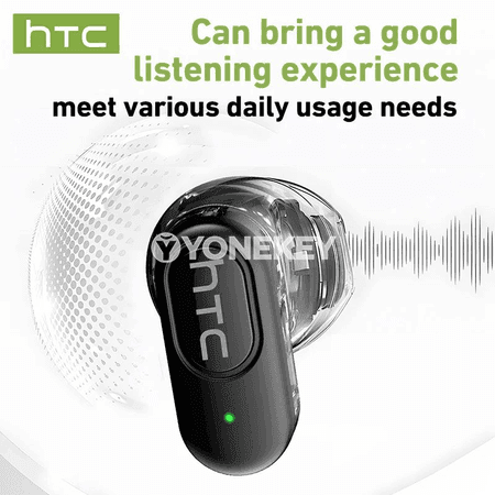 HTC AI terjimeçi Bluetooth gulak içi nauşnikler, sport üçin